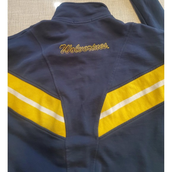 Michigan Wolverines Wear By Erin Andrews Warm Up Jacket Women's M UofM - Picture 2 of 4